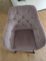 4x Design Samtstühle drehbar Neuwertig Einzelverkauf möglich