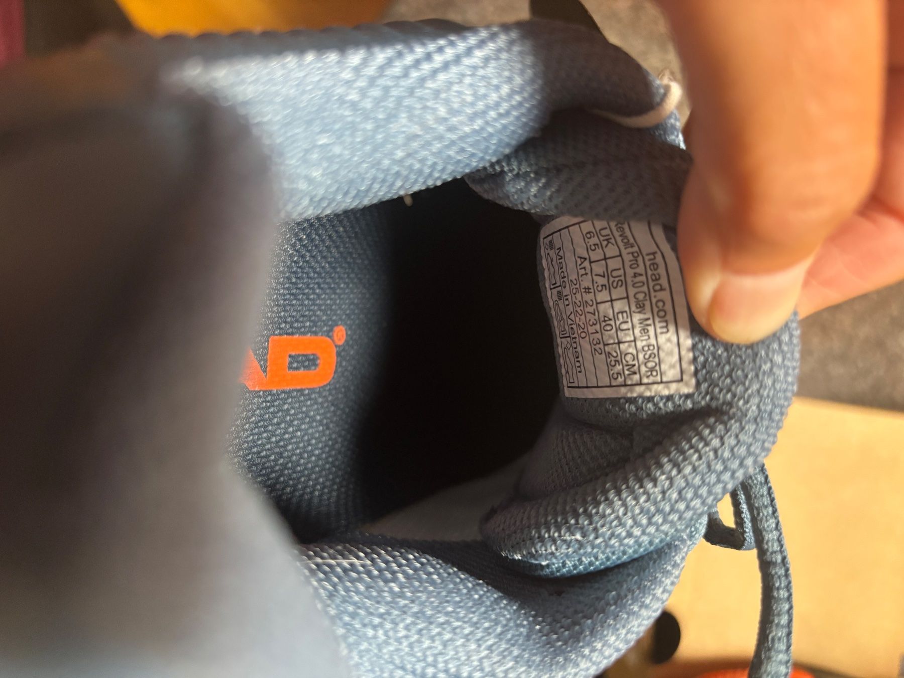 Head Herrenschuhe: Head Hallenschuhe Gr.40 – Neu und originalverpackt aus Hasliberg-Hohfluh von hasliberg79 3