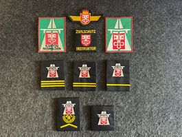 Diverse Abzeichen Kanton Nidwalden Feuerwehr Zivilschutz