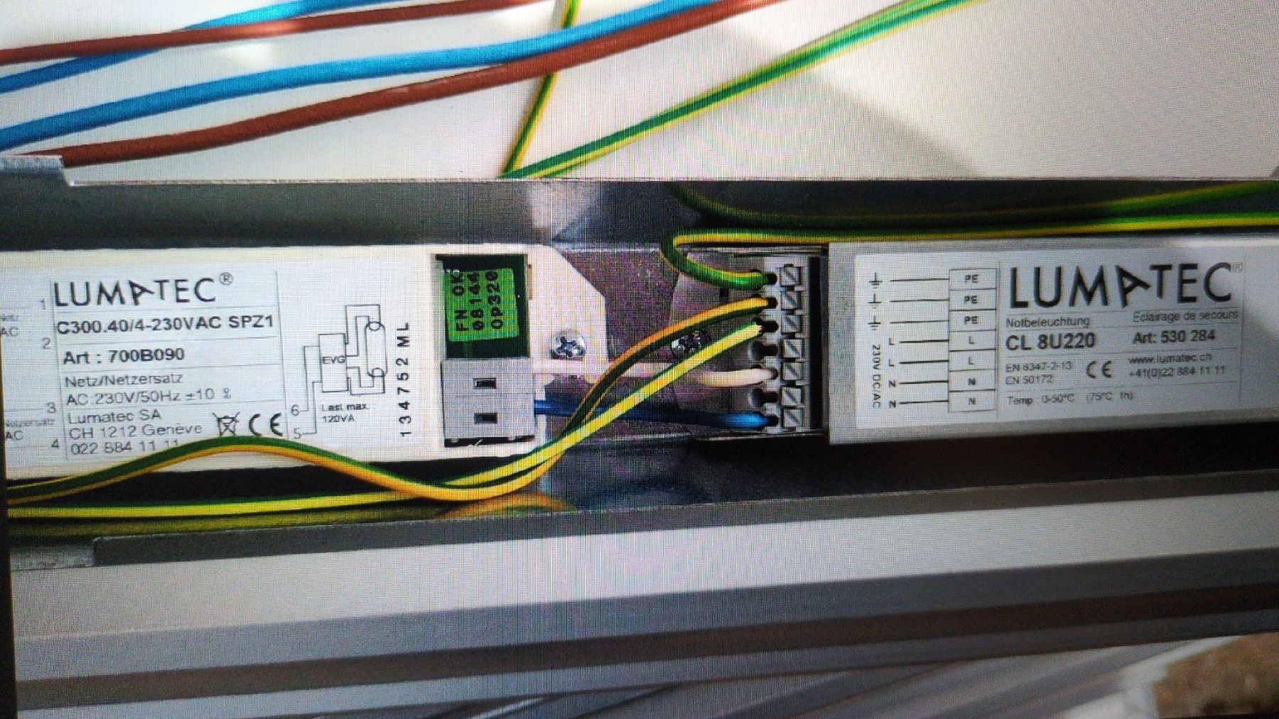 Lumatek Lampade: Lumatec Notausgangsleucht Led – Usato da Schaffhausen venduto da max_c62l 3
