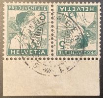 1915, Kehrdruck K11 mit Attest Liniger, SBK 740 Fr.
