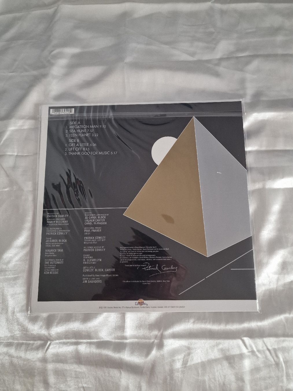 Dischi in vinile: NEUWARE ! Patrick Cowley - Megatron Man – Nuovo e nell'imballaggio originale da Pfaffnau venduto da gunport 2