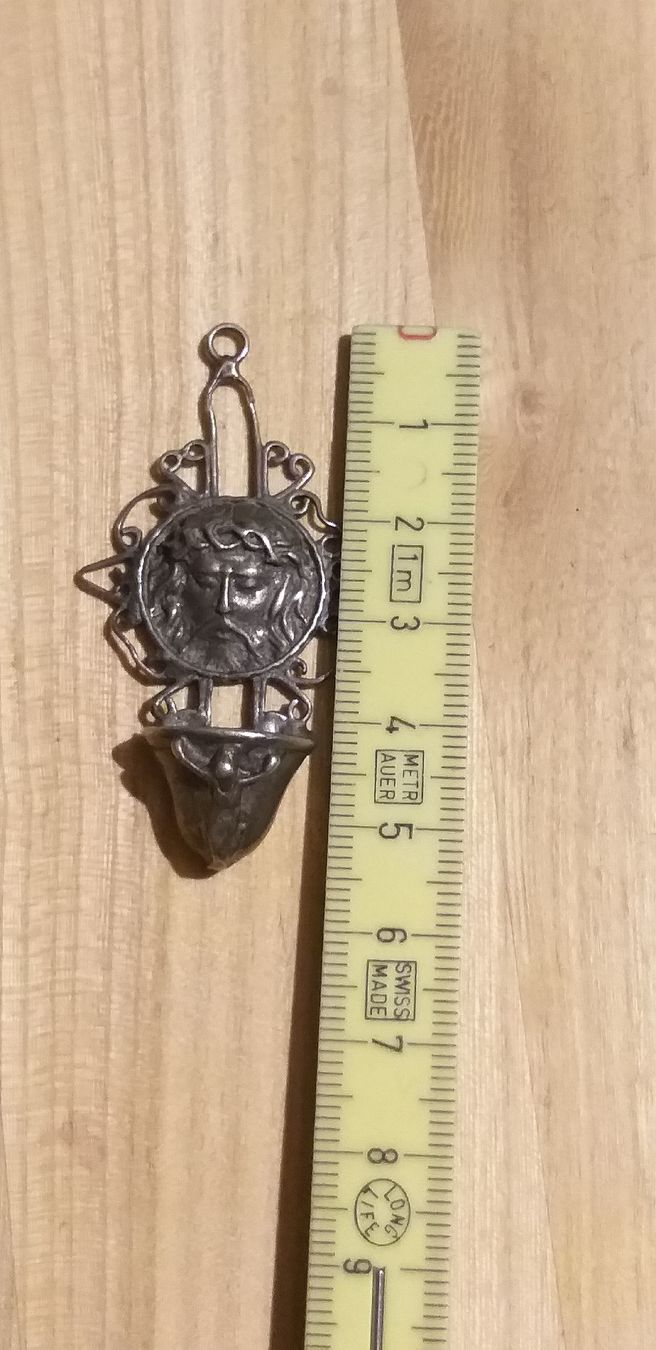 Statuette: Antikes Weihwasserbehälter 5cm – Usato da Rodels venduto da sol_pq169 1
