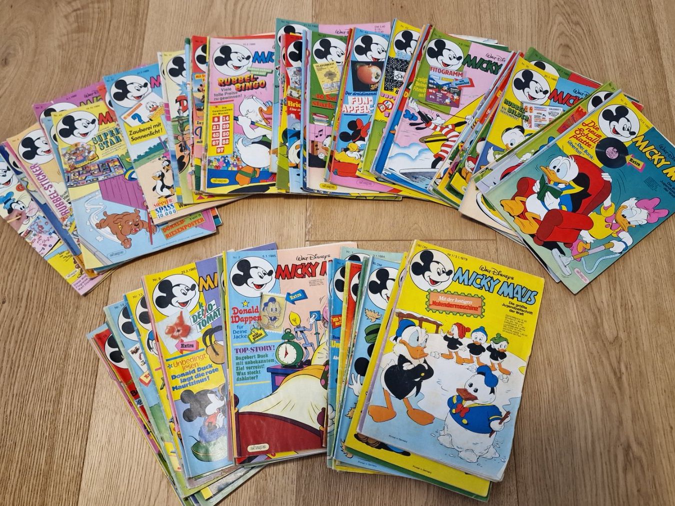 Fumetti: 85 Stk Micky Maus 1979 - 1990 – Usato da Haag (Rheintal) venduto da tw01