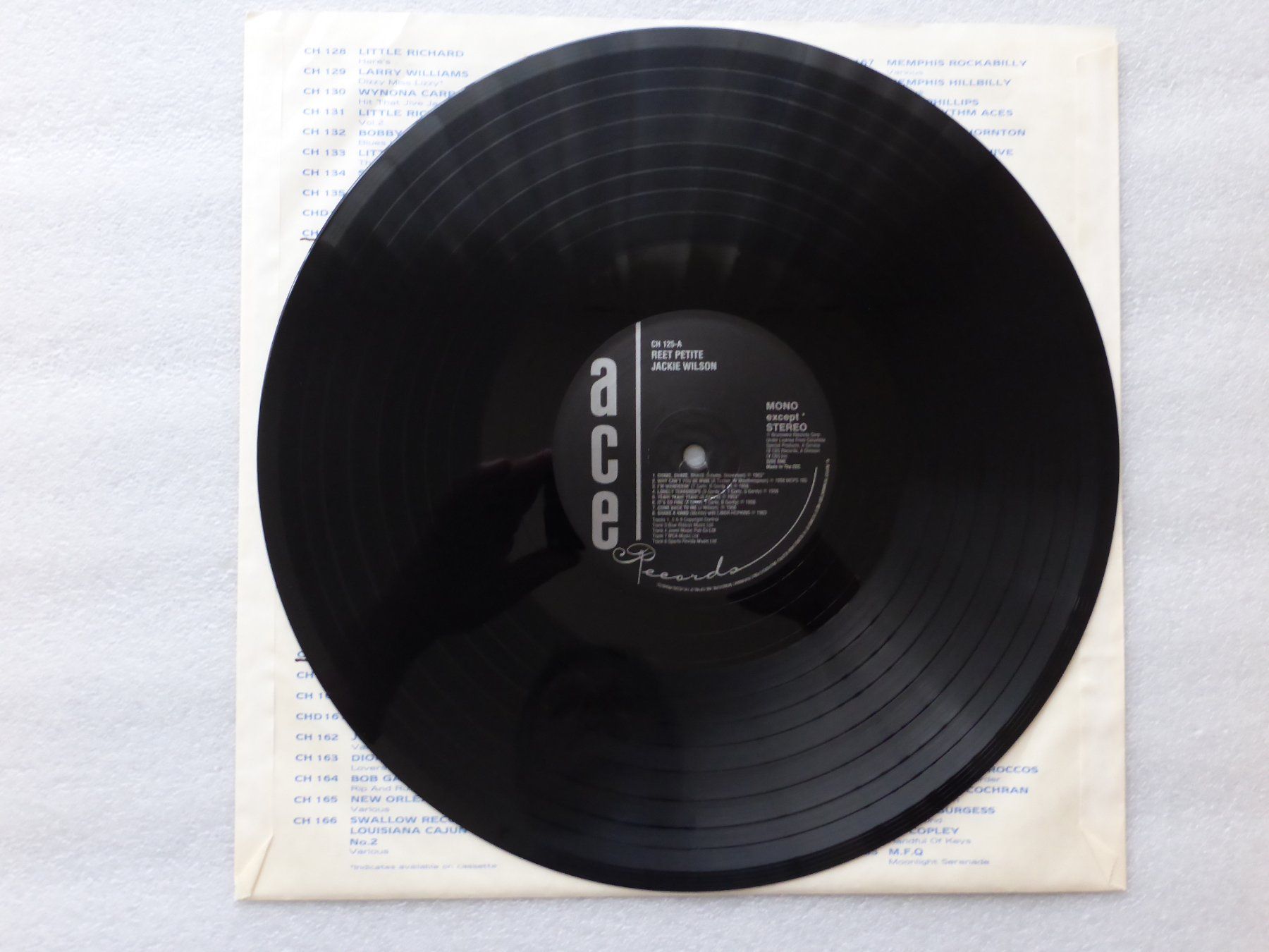 Schallplatten: VINYL  LP  JACKIE WILSON – Gebraucht aus Küssnacht am Rigi von Sunnestrahl 1