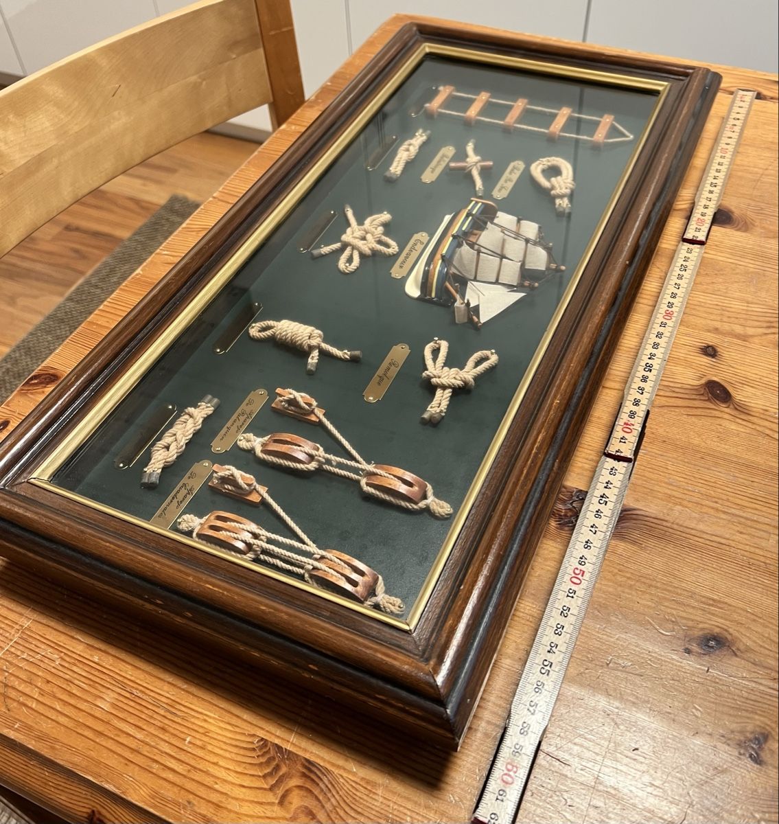 Foto & Immagini: Knotentafel Schiffsbild Marine – Usato da Sevelen venduto da Ritiplampi 1