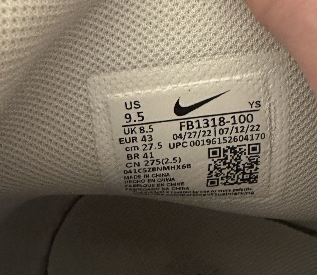 Nike Scarpe da uomo: Nike Terminator High Gr. 43 – Usato da Solothurn venduto da Ib1a 3
