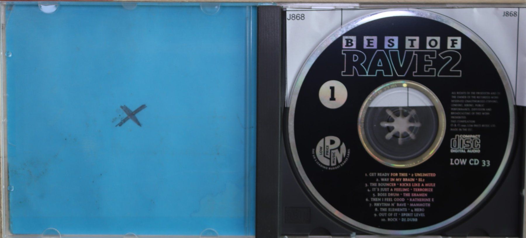 CDs: Best Of Rave 2 – Gebraucht aus Luzern von CONTENTI 1