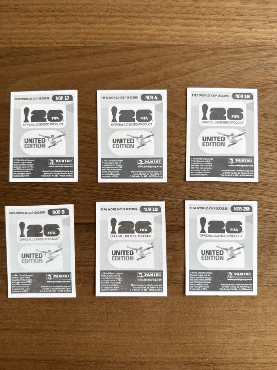Panini Carte collezionabili: Panini 2026 Team Norwegen – Nuovo (secondo la descrizione) da Kilchberg ZH venduto da Wallissa 1