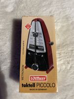 Wittner Taktell Piccolo Metronom Rot - Made in Germany 
