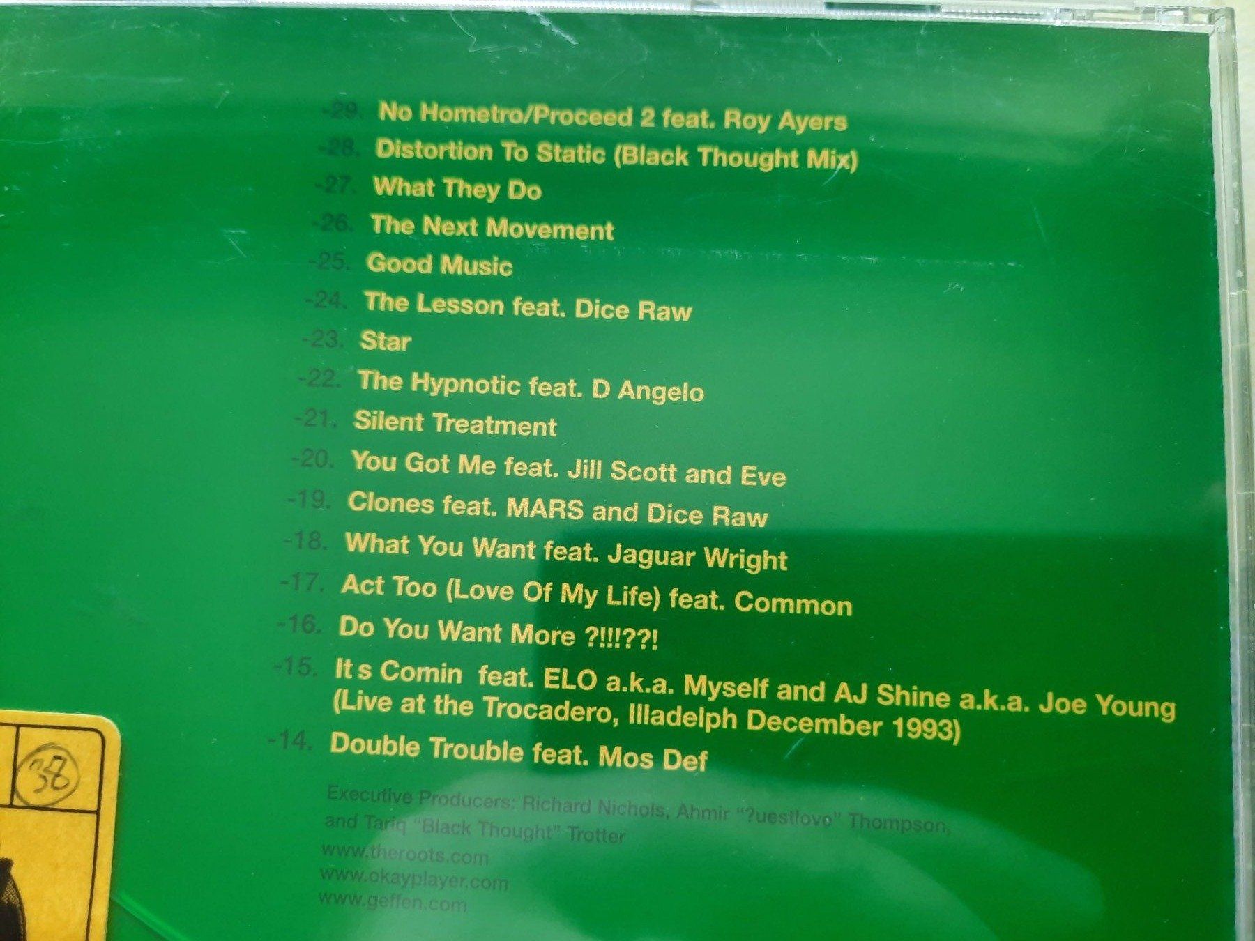 CDs: CD The Roots - Home Grown ! ... – D'occasion à Pully par bro_n52j 2