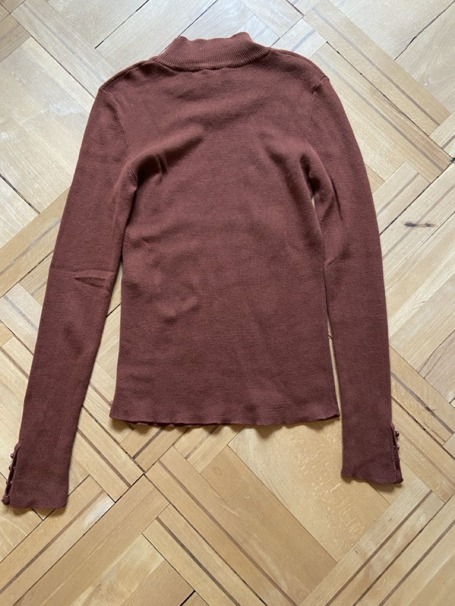 Sezane Maglioni & Felpe: Sezane Simon Jumper Sweater Caramel Cotton Wool Pulli – Usato da Münchenstein venduto da B771 9