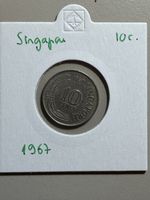 Singapour - 10 cents - 1967