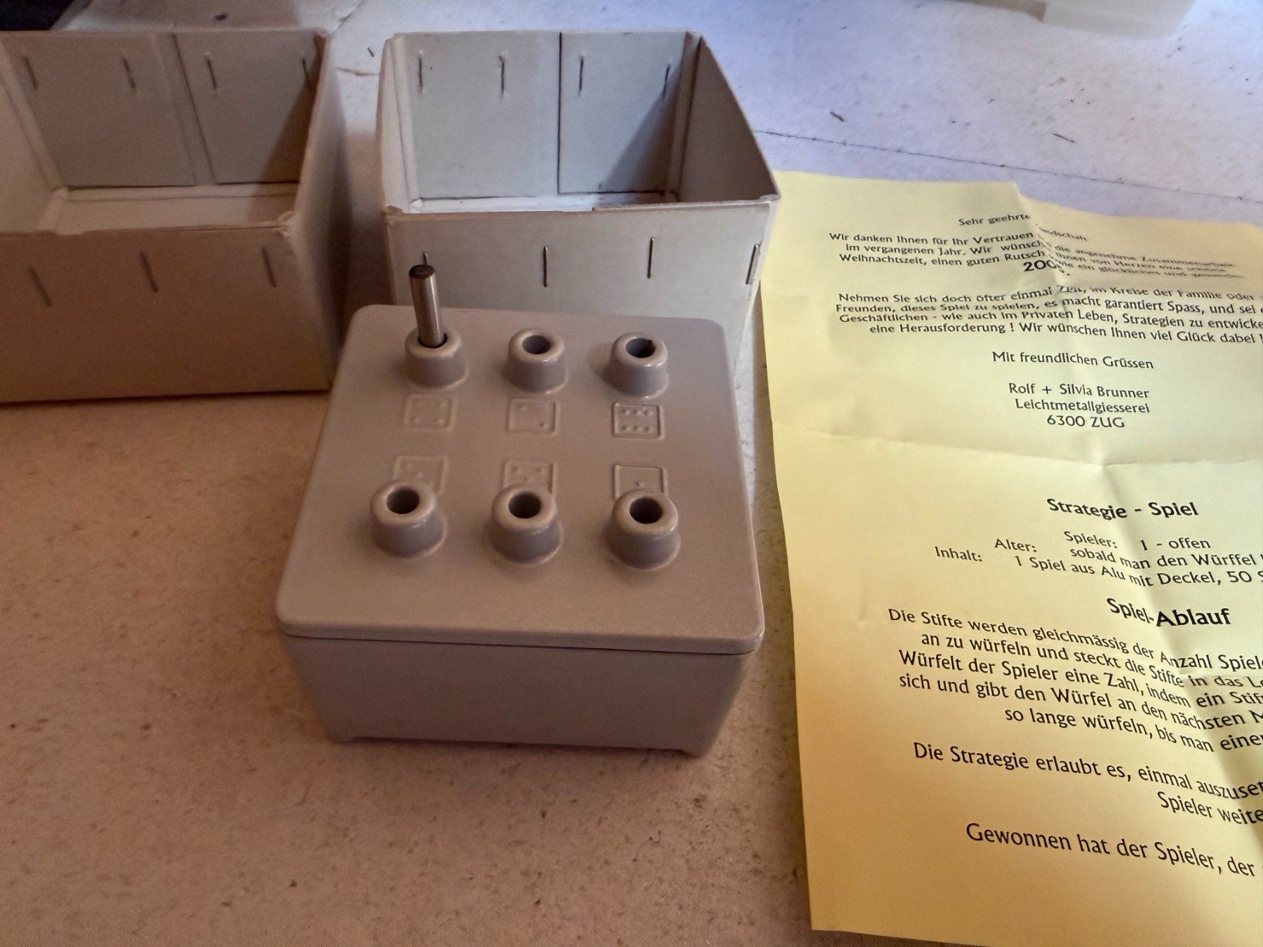 Giochi: Jeu de société ancien, complet, vintage. – Usato da Kloten venduto da Mumiiin