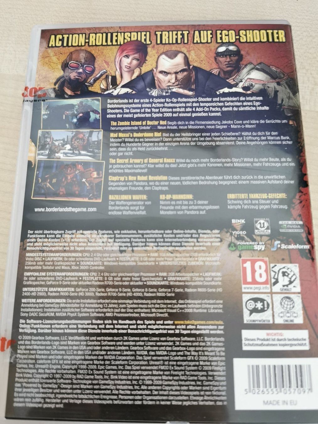 Spiele: Borderlands 1 PC-Version – Gebraucht aus Winterthur von Sushy-Power 2