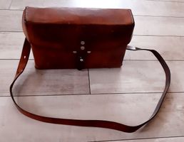 Ledertasche  -  Tasche  -  vintage  -  Schweizer Armee