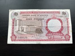 Billet Nigeria one pound 