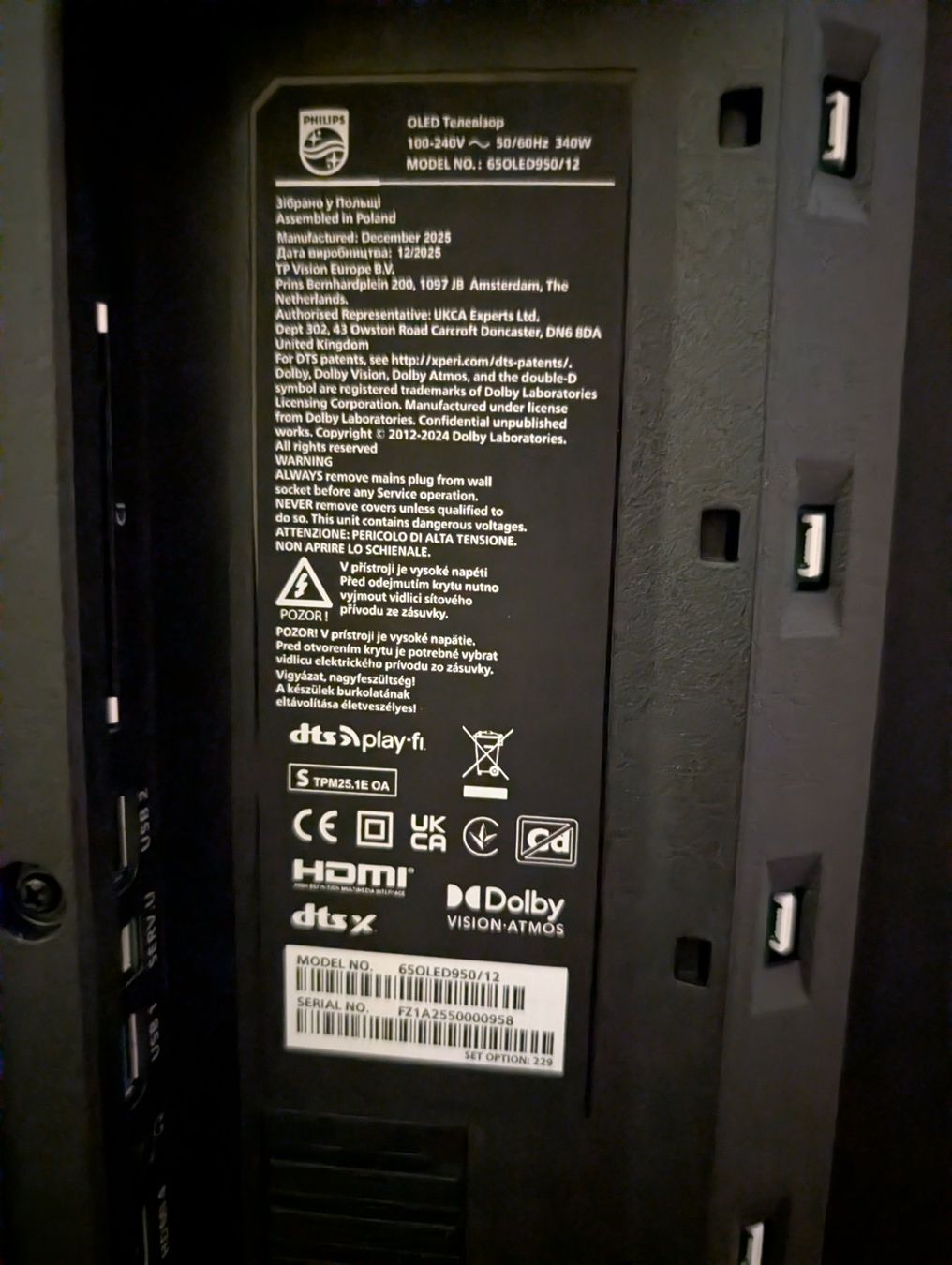 Philips Televisori: Téléviseur Philips 65 pouces Google TV  65OLED950/12 – Usato da Crissier venduto da Peichenberger50 7