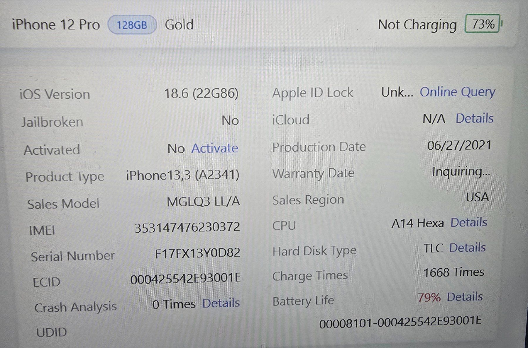 Apple Portables: iPhone 12 Pro 128GB – Défectueux à Altstätten SG par speed_19993 3