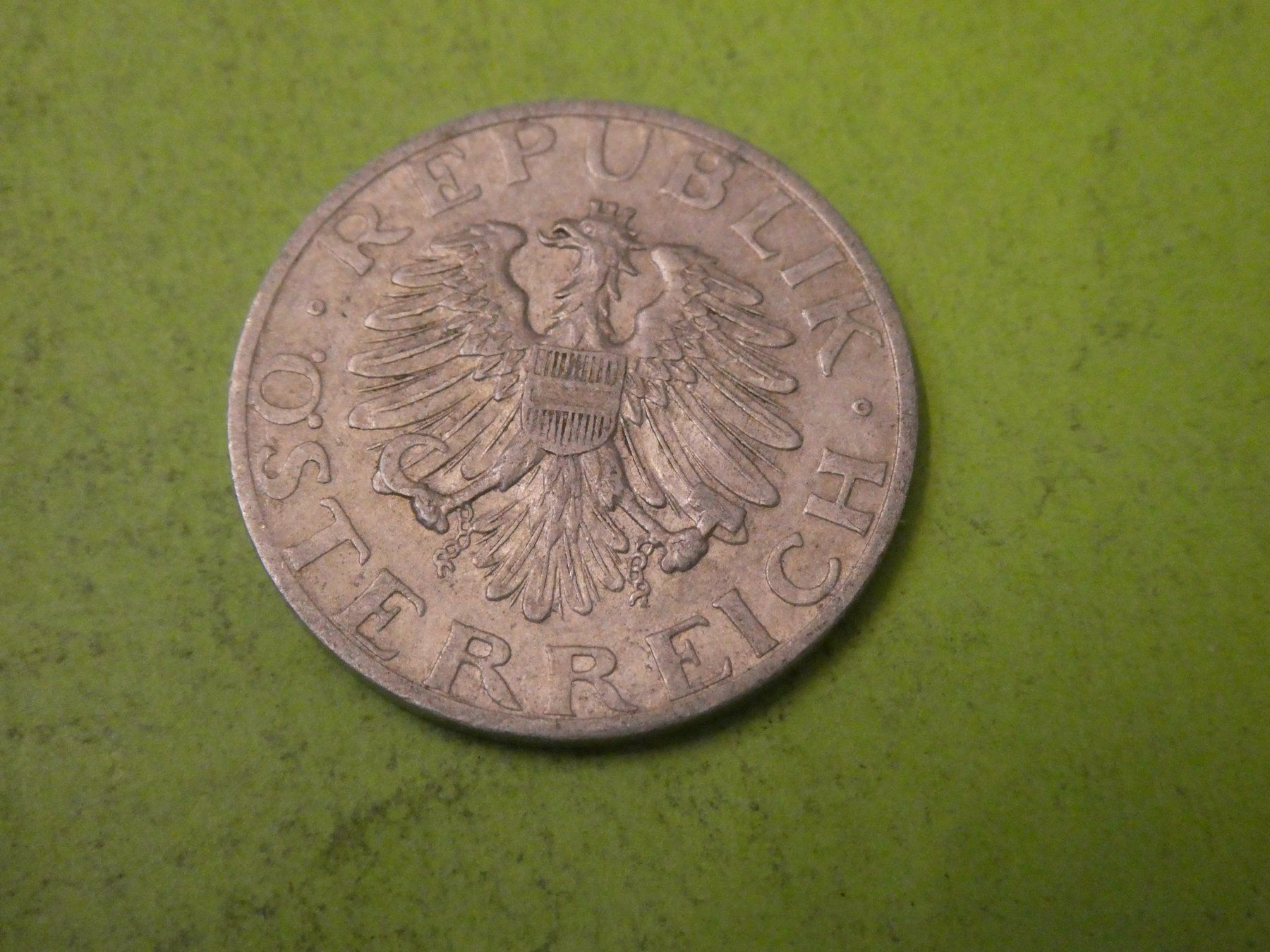 Alle Münzen: Oesterreich 1946, 2 Schilling – Gebraucht aus Hinterforst von Rohusri 1