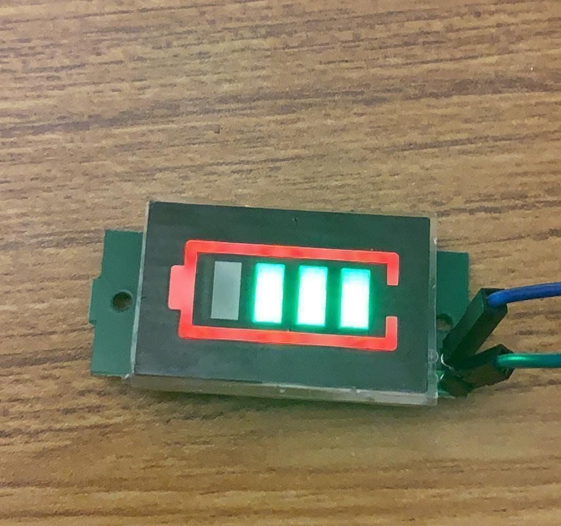 Componenti elettronici: Spannungsanzeige LED f. DIY oder Arduino – Nuovo e nell'imballaggio originale da Gebenstorf venduto da RetroFuture