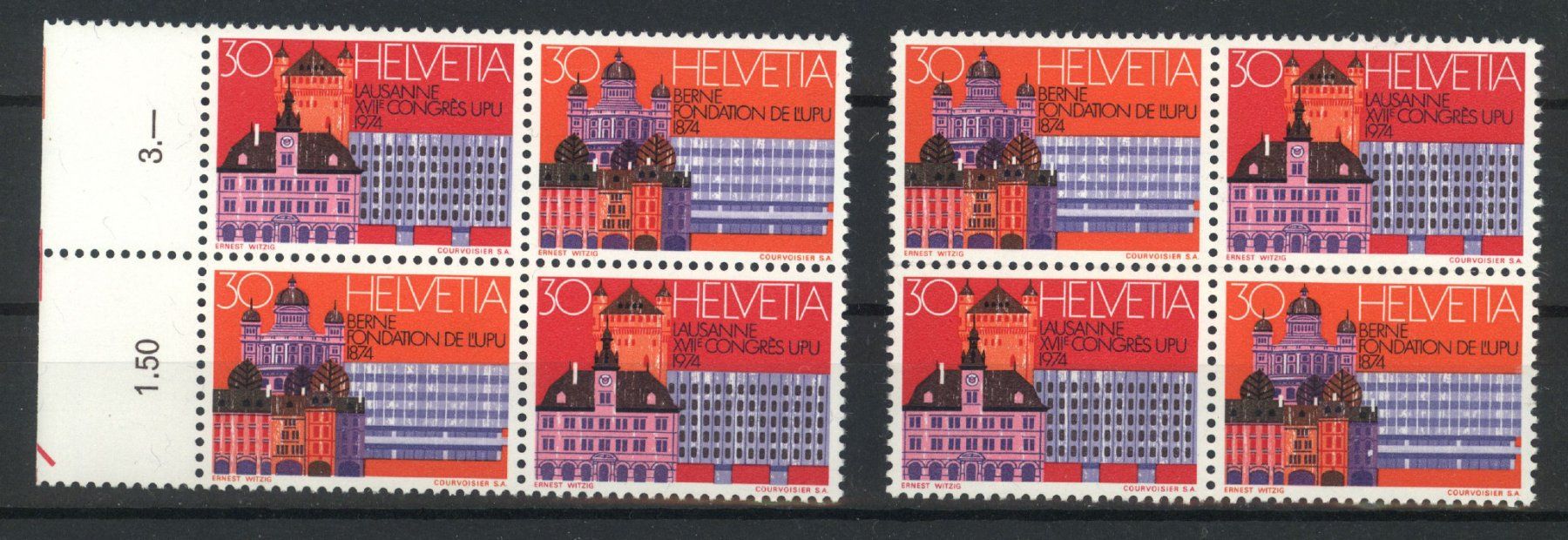 Tutti i francobolli: 1974, XVII Weltkongress ** – Nuovo (secondo la descrizione) da Willisau venduto da Vollstempel
