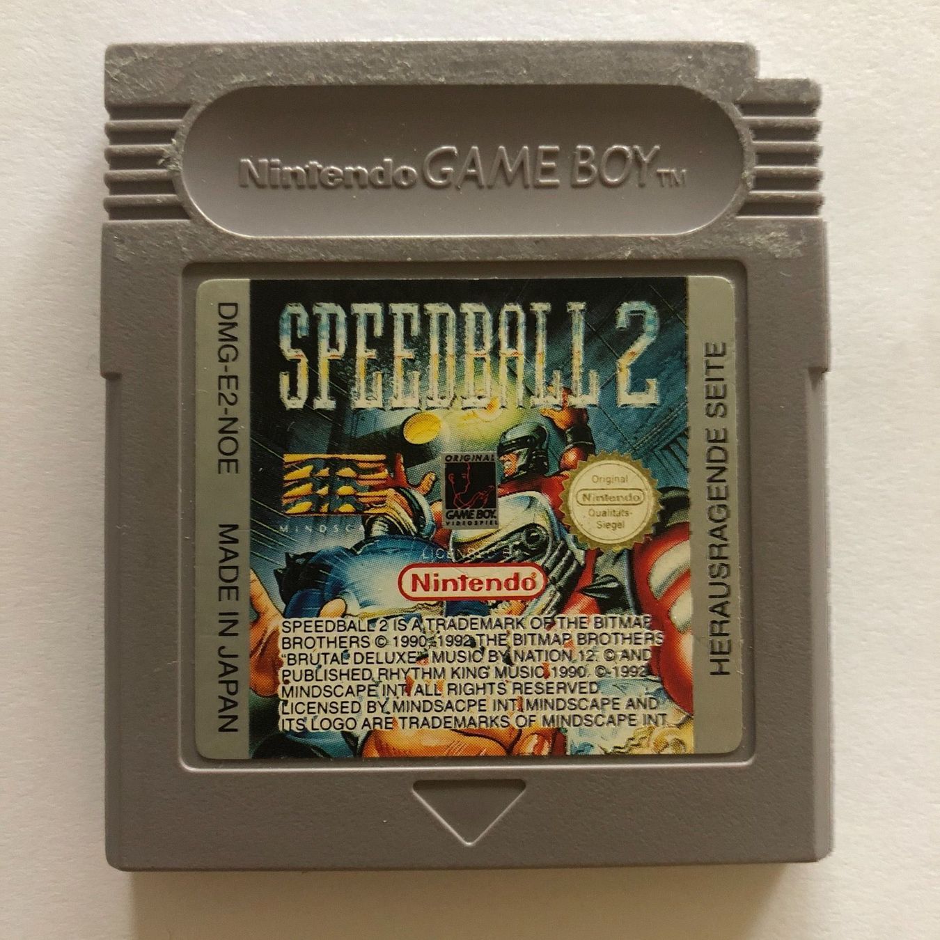 Nintendo Spiele: Speedball 2 für Nintendo Game Boy – Gebraucht aus Kestenholz von Naruto_01