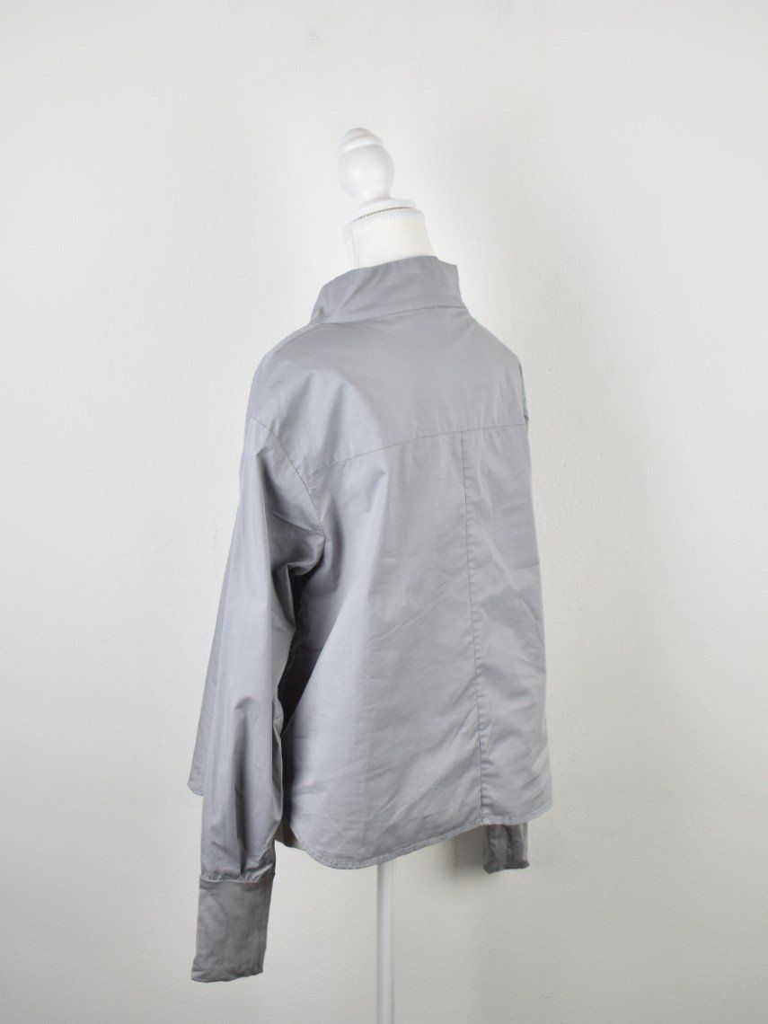 Blusen: Ania Schierholt Bluse, grau, oversized, Gr.36, Baumwolle – Neu (gemäss Beschreibung) aus Nürensdorf von 2ND_STORY 3