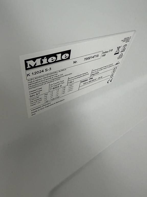 Frigoriferi: Miele Kühlschrank  – Usato da Künten venduto da buli76 2