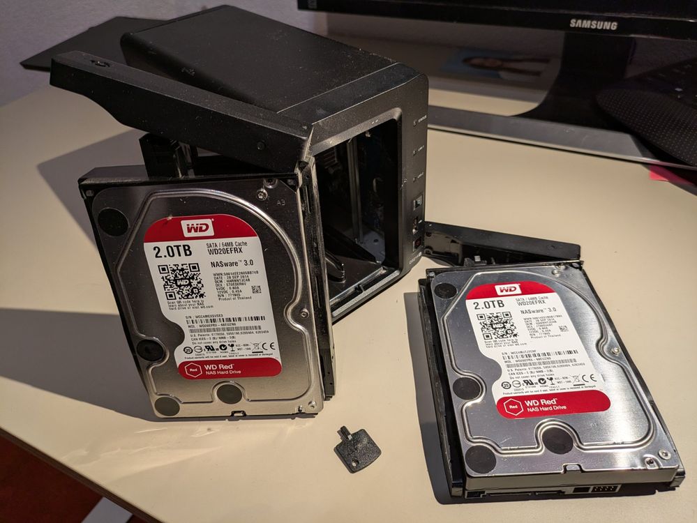Synology DS214+ (WD Red) - acheter sur