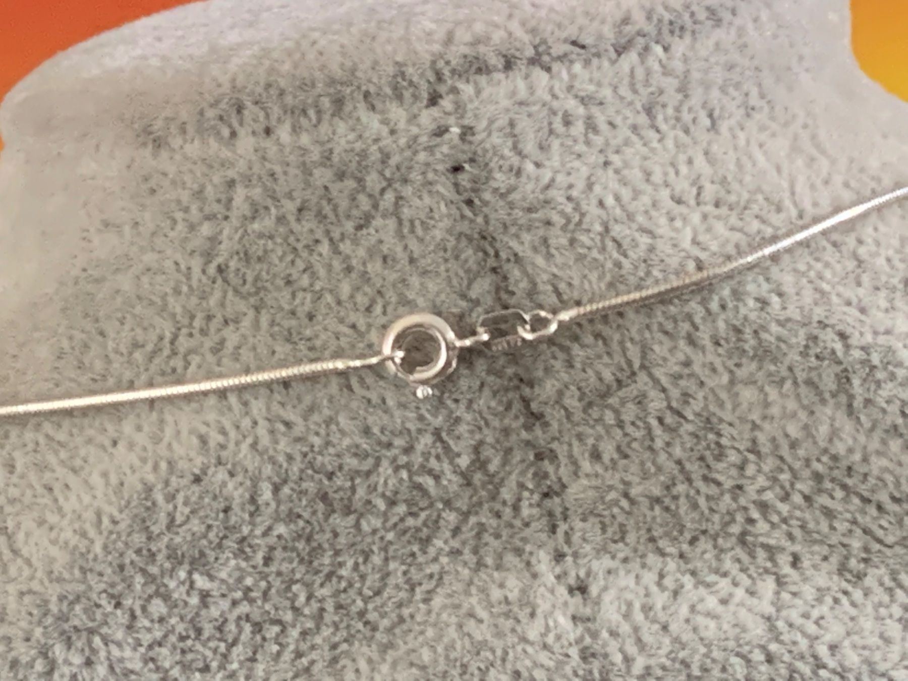 Catenine: Schlangenkette abstrakt silber (42cm) – Usato da Dittingen venduto da Bijoubelle 5