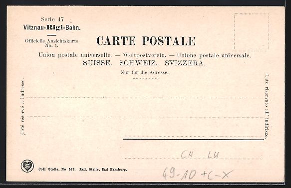 Cartoline postali: Luzern, Teilansicht mit Rundbau gegen Ri – Usato da Berlin venduto da bartko-reher 1