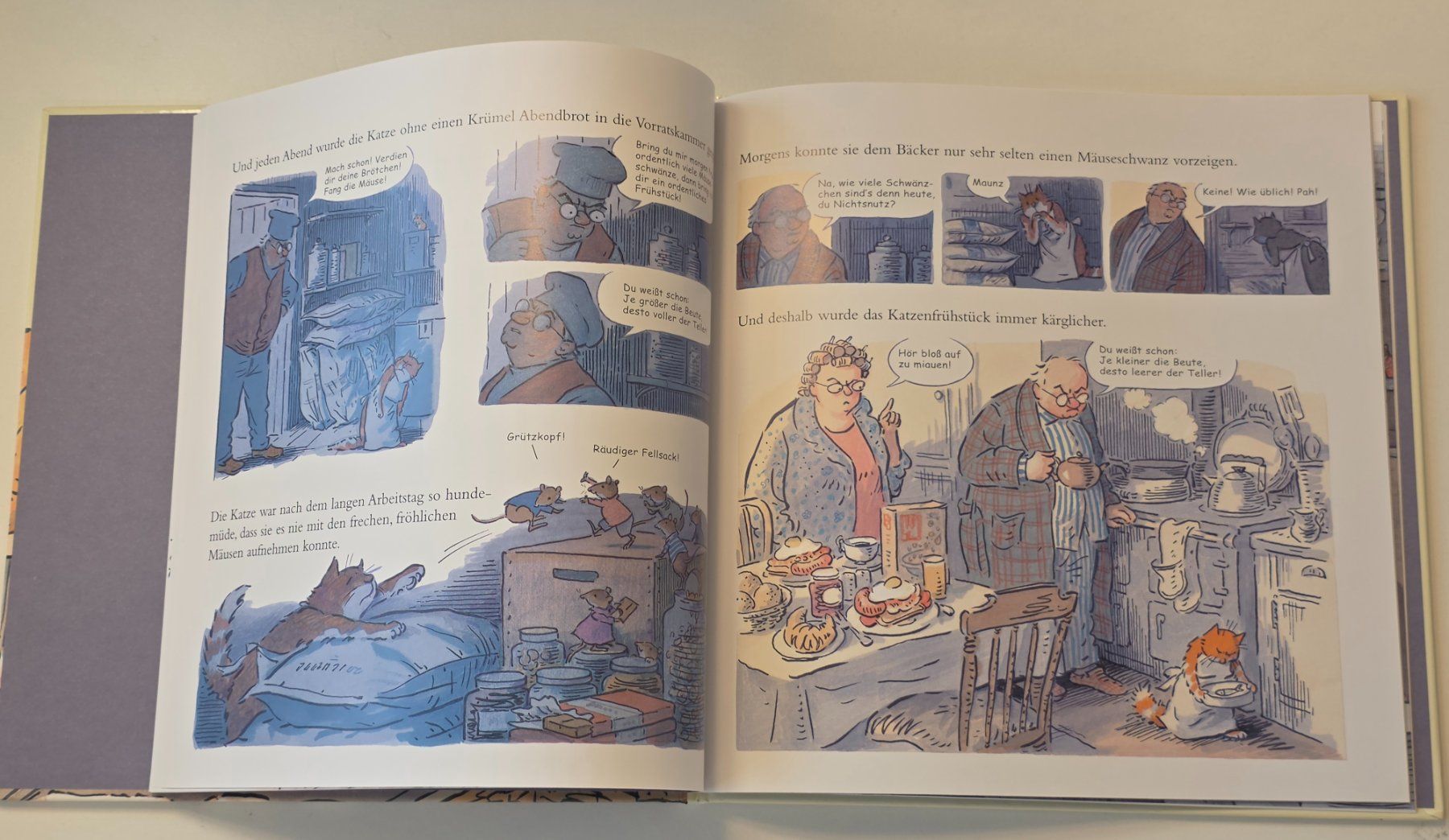 Libri: DIE KATZE DES BÄCKERS von Posy Simmonds – Nuovo (secondo la descrizione) da Dürnten venduto da Bachtelrider_ 6