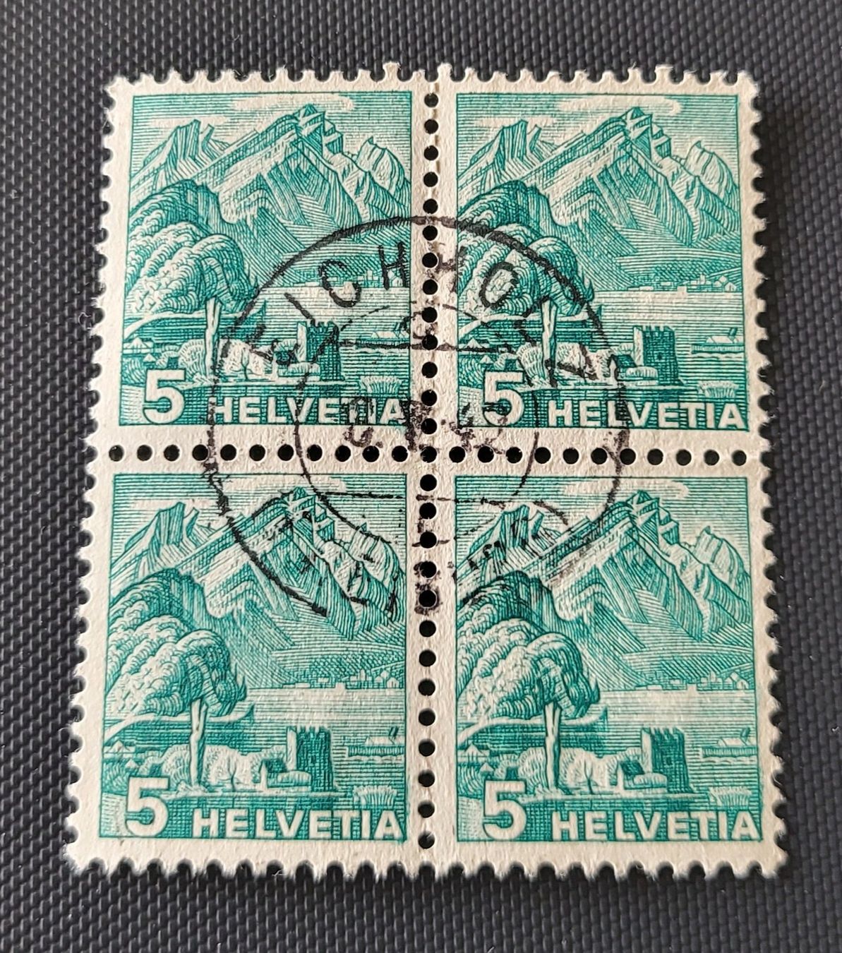 Tutti i francobolli: Viererblock Vollstempel Eichholz briefmarke – Usato da St Gallen venduto da Stampsalshobby