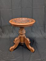 Antiker Excelsior Drehhocker / Klavierhocker