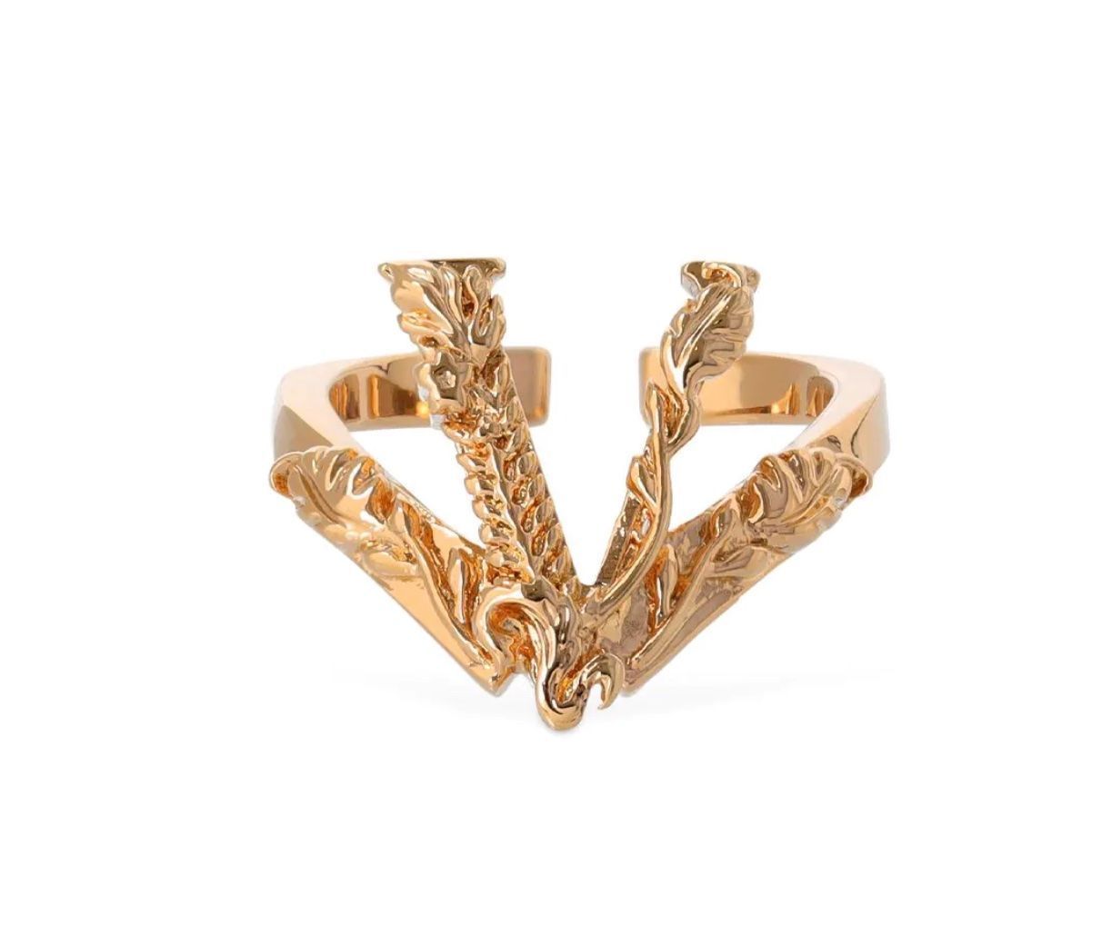 Ringe: Versace Ring mit V-Logo – Neu und originalverpackt aus Oberaach von Dandy2021 3