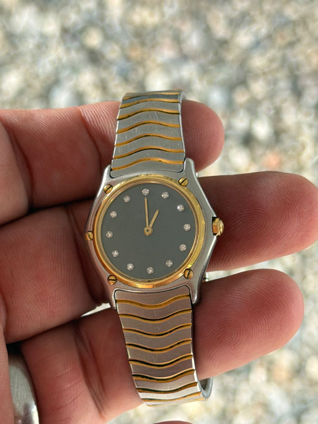 Ebel Orologi: Ebel wave Bicolor – Difettoso da Schlieren venduto da Luxury.Time