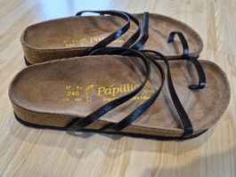 Sandales femme Birkenstock Papillio noir taille 37 bon état