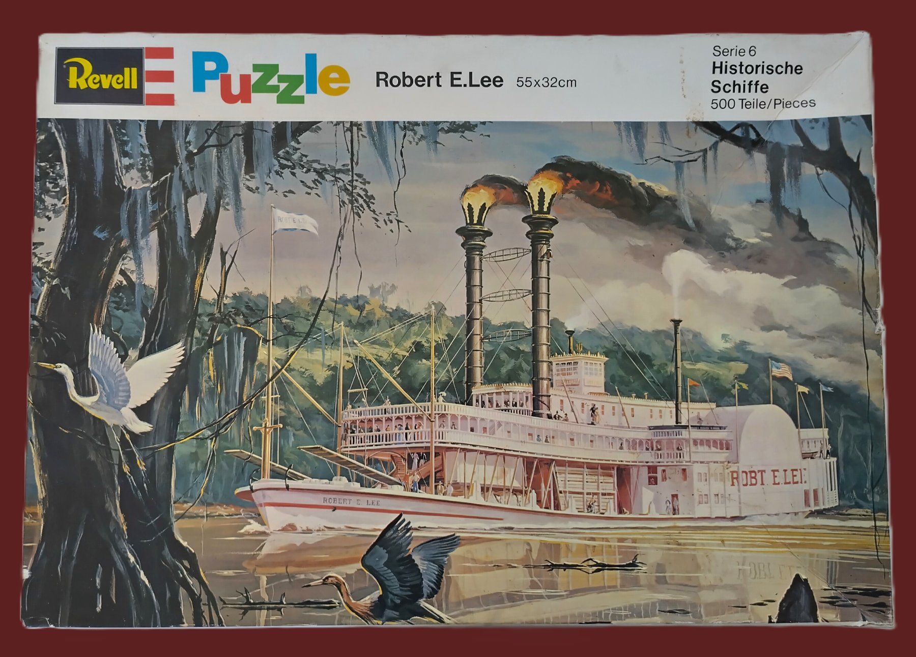 Puzzle: Revell Puzzle Historische Schiffe "Robert E. Lee" 500 Teile – Usato da Bellach venduto da JingleJerry
