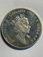 (64) Silber-Unze Kanada 1998: 5 Dollars  Norman Bethune 1938