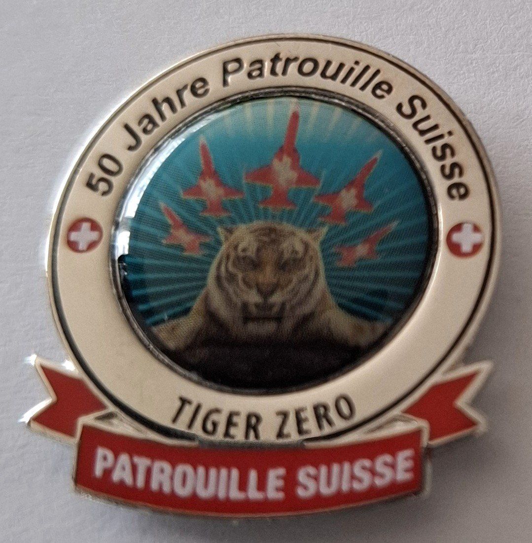 Armée suisse Plaquettes & Badges: Patrouille Suisse Tiger Zero – D'occasion à Hinterkappelen par Schampus