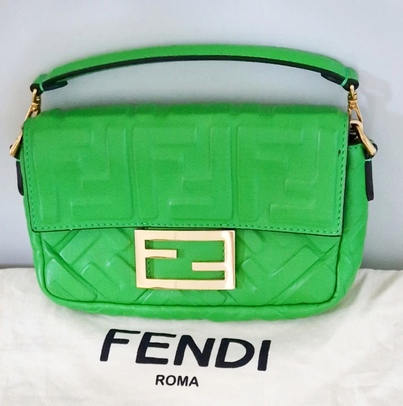 Fendi Borse da donna: Fendi Zucca Baguette Bag – Usato da Zürich venduto da Liloubags 9