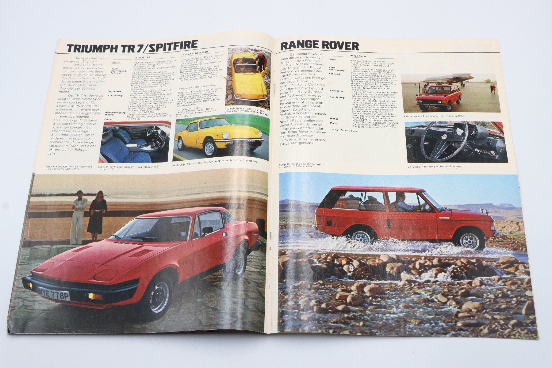 Land Rover Dokumente: British Leyland Prospekt 1977 – Gebraucht aus Bühl b.Aarberg von Collectorpassions 5