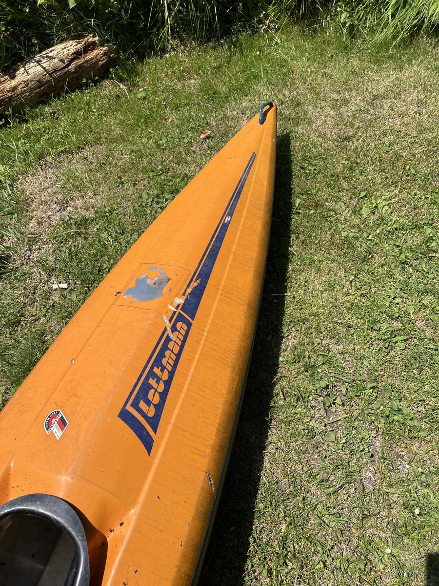 Barche: Lettmann Kayak Orange Single Seat used condition – Usato da Erlenbach ZH venduto da waage77 2