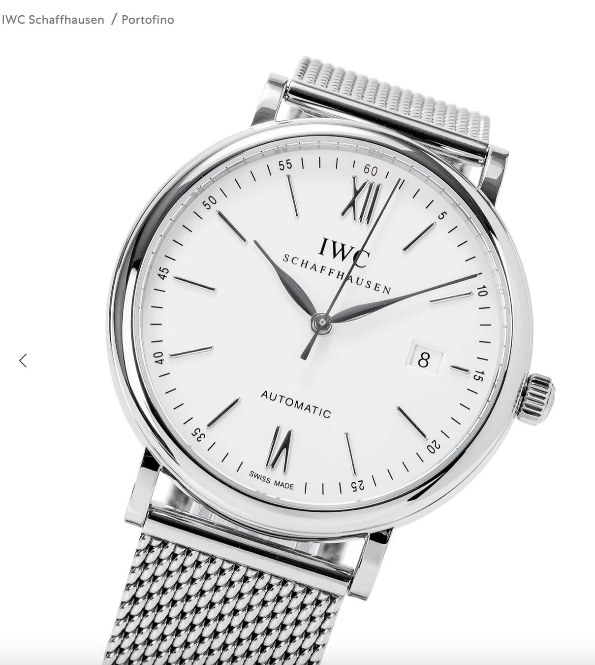 IWC Uhren: IWC Portofino Automatic – Gebraucht aus Unterentfelden von Tbird55