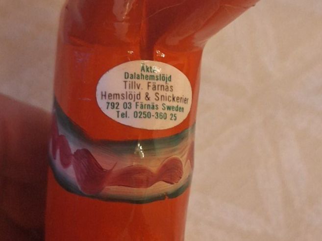 Figuren: kleines Dala-Pferd Schweden – Gebraucht aus Arlesheim von shopradl 2