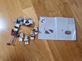 LEGO Star Wars 7655 : Clone Troopers Battle Pack (incomplet)