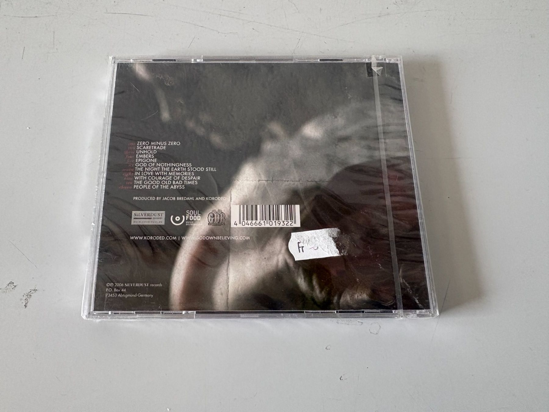 CD: KORODED To Have And To Unhold CD Thrashcore 2006 – Nuovo e nell'imballaggio originale da Wiedlisbach venduto da Andrisa 1