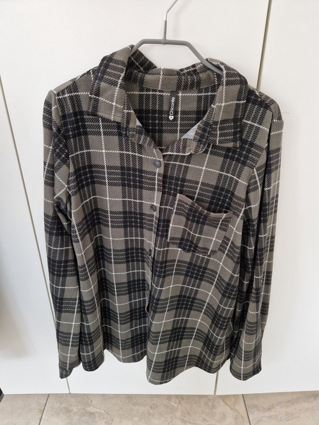Camicette: Karo-Bluse von Chicorée, Grösse M – Usato da Niederrohrdorf venduto da Miripfiri 1