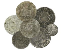 Kantonalmünzen BS, FR, NE, SG, VD, ZH - 1711-1828 - Billon